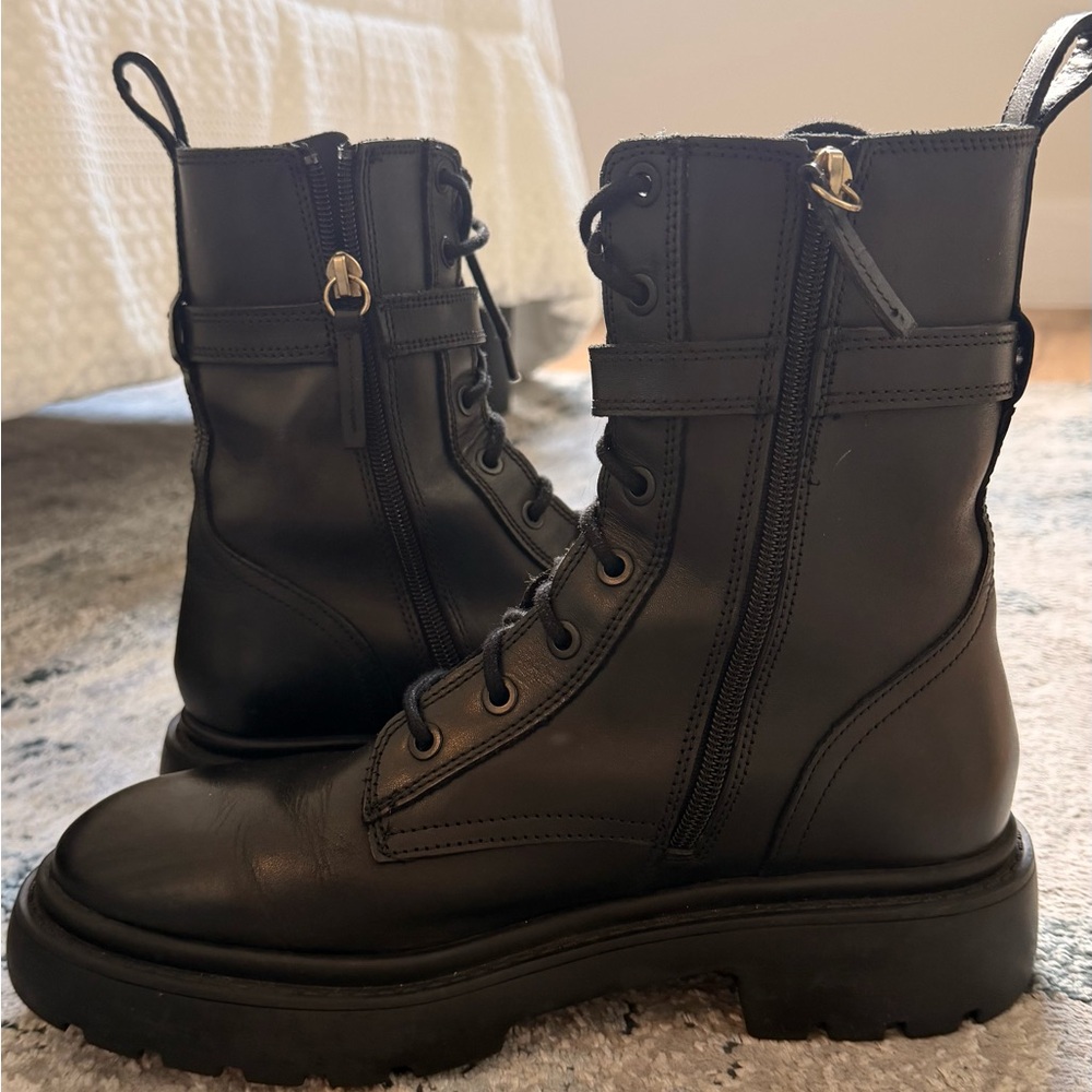 Zara Black Ankle Boots
